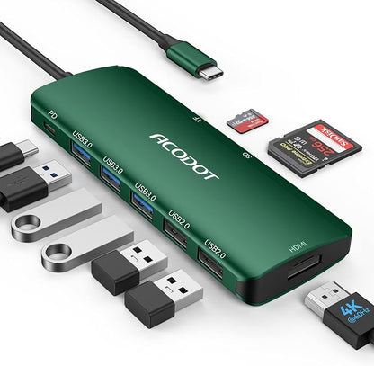 Acodot 9 in 1 USB C Hub