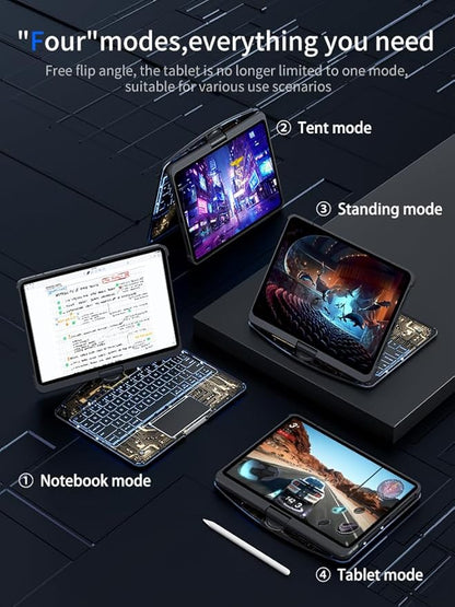 KARTICE Transparent 360 Keyboard Case