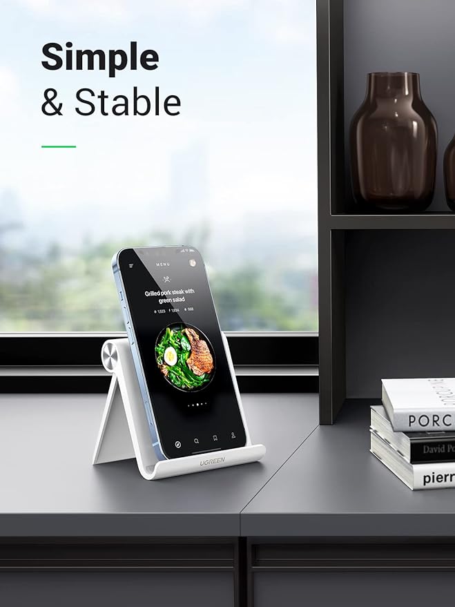 UGREEN Cell Phone Stand for Desk Phone Holder Foldable Portable Adjustable