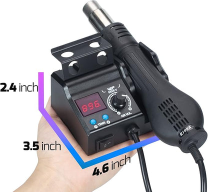 WEP 8858-V Hot Air Rework Station Kit