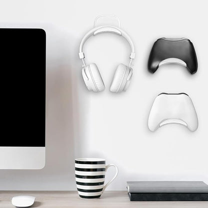 30 Pcs Headset Wall Holder Adhesive Gaming Headset Holder Hooks