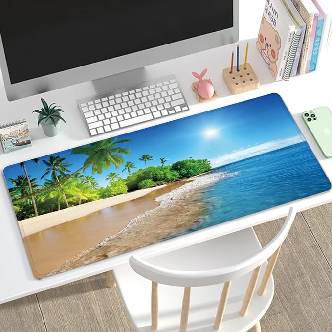 RTGGSEL 31.5x11.8 Inch Non-Slip Long Extended Large Gaming Mouse Pad