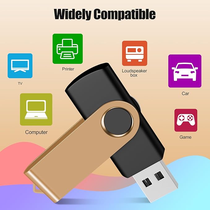 EASTBULL 64GB USB Flash Drive Bulk Thumb Drives 10 Pack