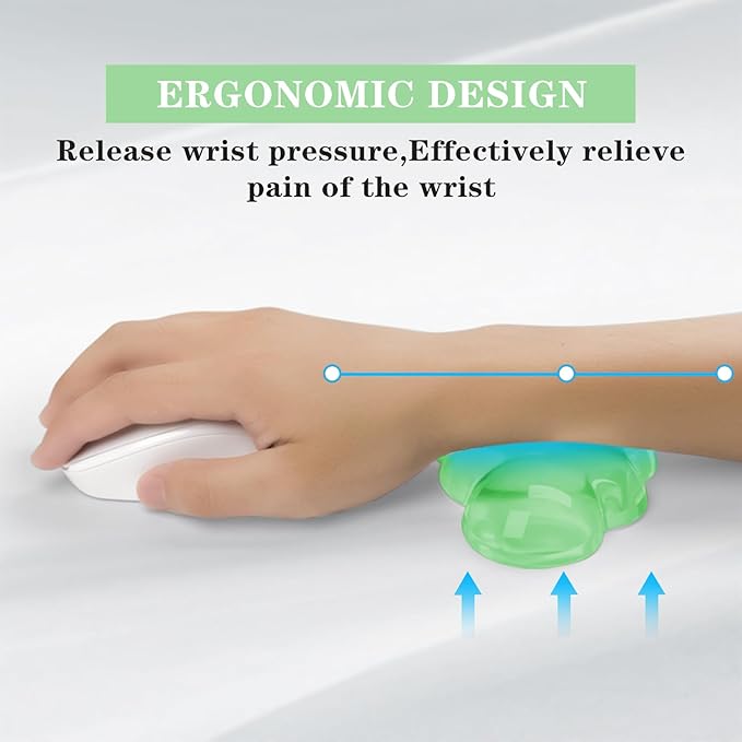 Gel Cloud Mouse Wrist Rest, Cute Wrist Support and Arm Support