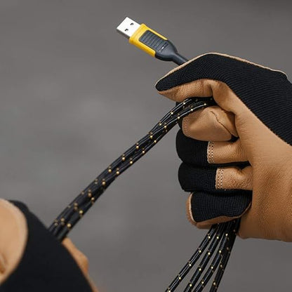 DEWALT Micro-USB to USB CableReinforced Braided Micro-USB Cable, USB to