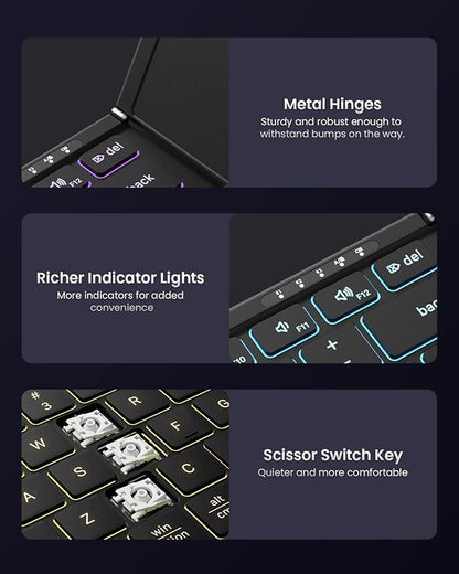 Samsers Foldable Bluetooth Keyboard