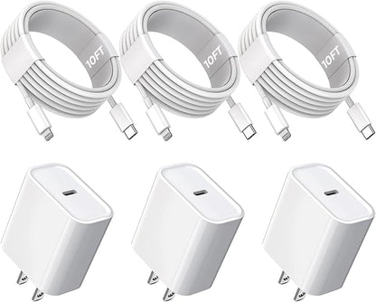 10FT iPhone Fast Charger