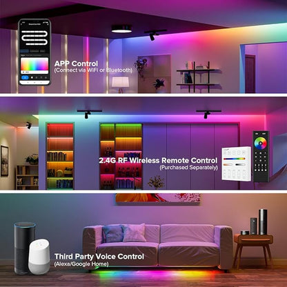 BTF-LIGHTING 2.4G WiFi DR03W RGB SPI Controller Tuya APP/Smart Life/Google
