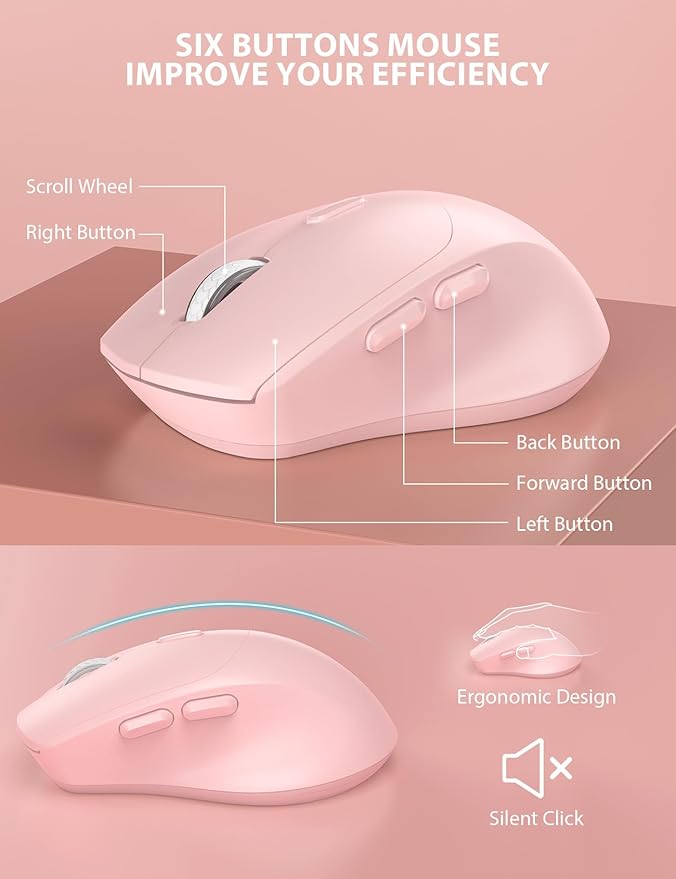 Wireless Keyboard and Mouse Combo