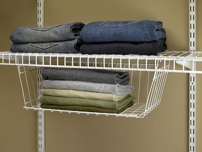 ClosetMaid Wire Hanging Shelf Basket