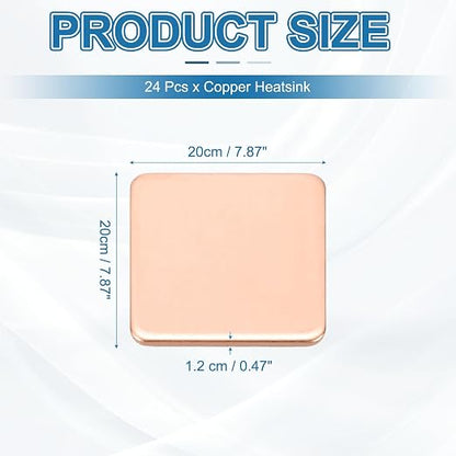 PATIKIL Copper Heatsink Pad Shims