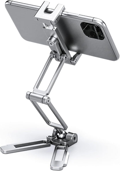 LEOFOTO PS-4 Silver Ultra Compact & Lightweight Smartphone Clamp / Holder /