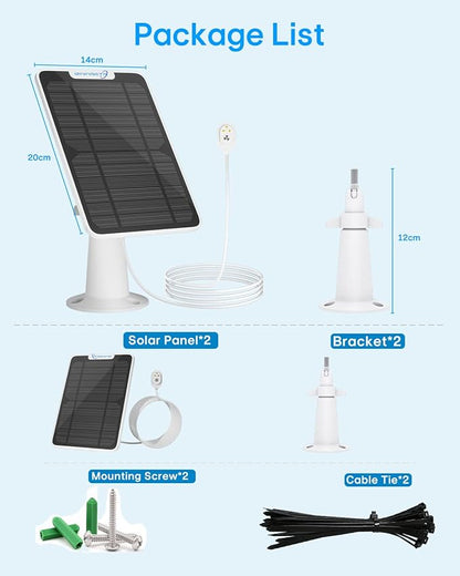 6W Solar Panel Charger Compatible