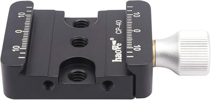 Haoge CP-40 DSLR and Mirrorless Quick Release Clamp