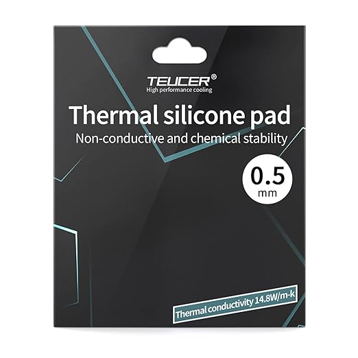 Thermal Pad 14.8 W/mK, Non Conductive Heat Resistance High Temperature