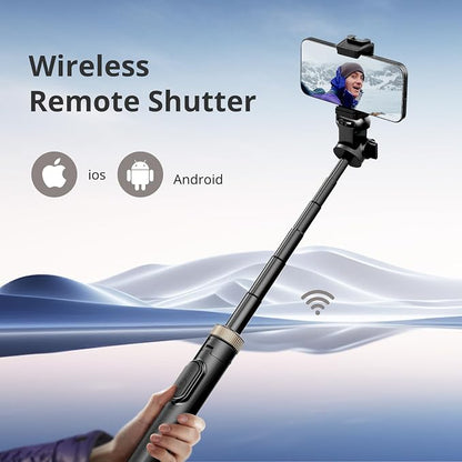 Sensyne 72" Extendable Tripod for iPhone & Selfie Stick