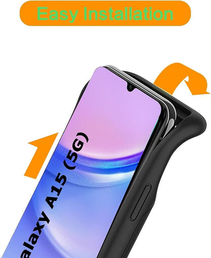 Battery Case for Galaxy A15, Enhanced 10000mAh Portable Protective Wireless