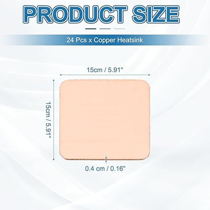 PATIKIL Copper Heatsink Pad Shims