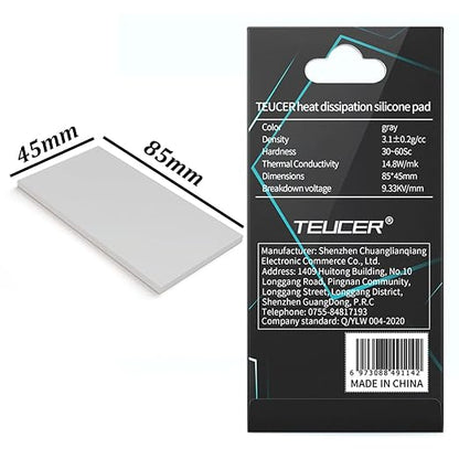 Thermal Pad 14.8 W/mK, Non Conductive Heat Resistance High Temperature