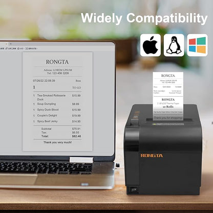 Rongta Thermal Receipt Printer, 80mm Receipt Printers, Thermal Pos Printer