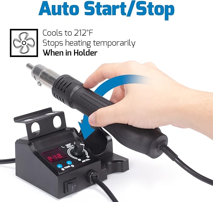 WEP 8858-V Hot Air Rework Station Kit