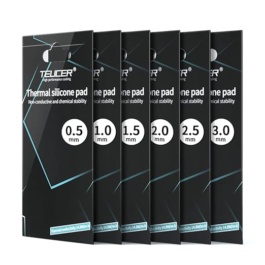 Thermal Pad 14.8 W/mK, Non Conductive Heat Resistance High Temperature