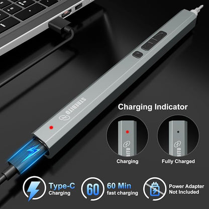 STREBITO Electric Screwdriver, 144-in-1 Precision Screwdriver Set, 120 Magnetic