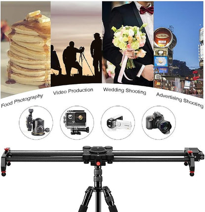 GVM Motorized Camera Slider, Tracking Shooting and 120 Degree Panoramic Shooting