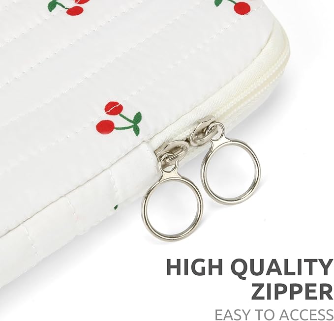 Puffy Laptop Sleeve 13-15.6 Inch Cute Quilted Laptop Protective Case Padded