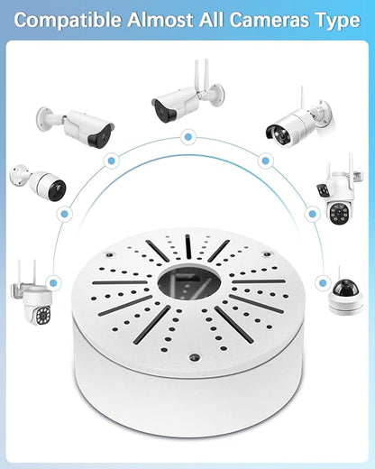 WEILAILIFE 【Compatible Almost All Cameras Type】 Security Camera Junction Box