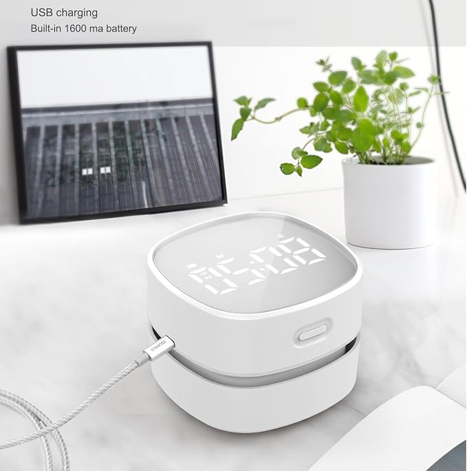 ODISTAR Counter Vacuum Cleaner, Mini Table dust Sweeper Energy