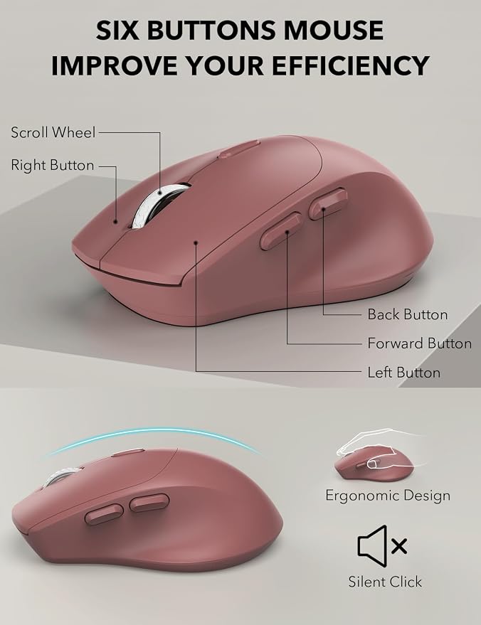 Wireless Keyboard and Mouse Combo