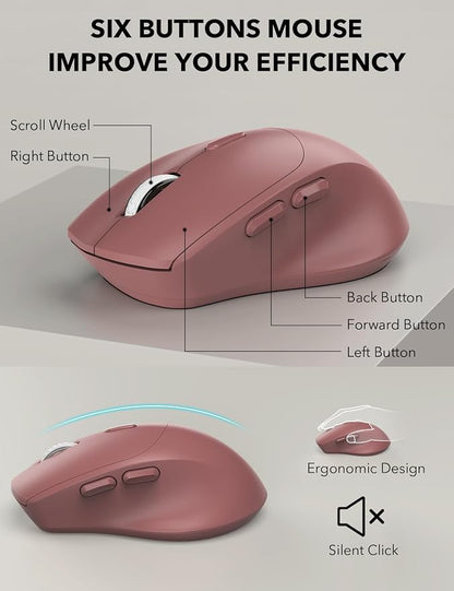 Wireless Keyboard and Mouse Combo