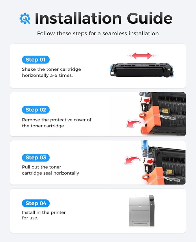 642A Toner Cartridge Set 4-Pack