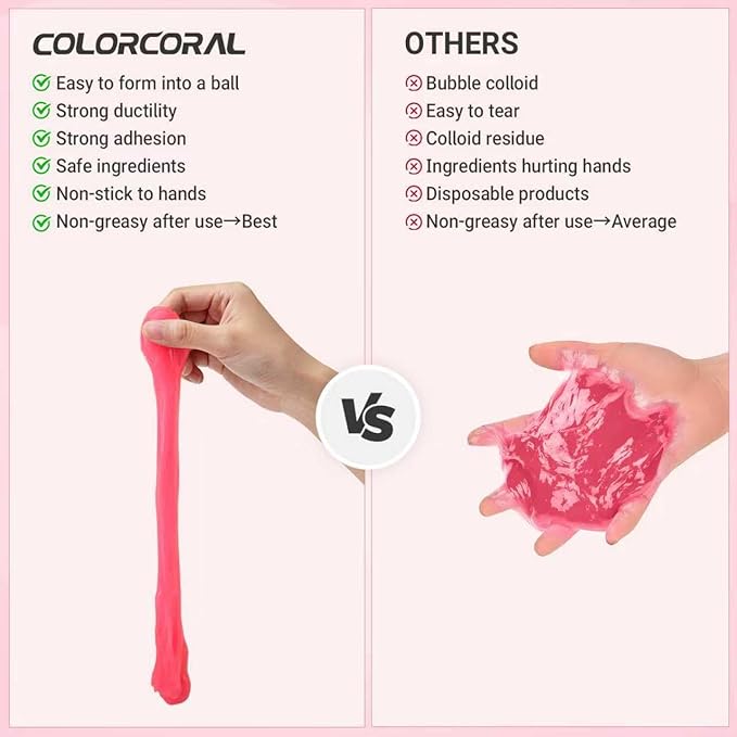 COLORCORAL Universal Cleaning Gel Dust Cleaner