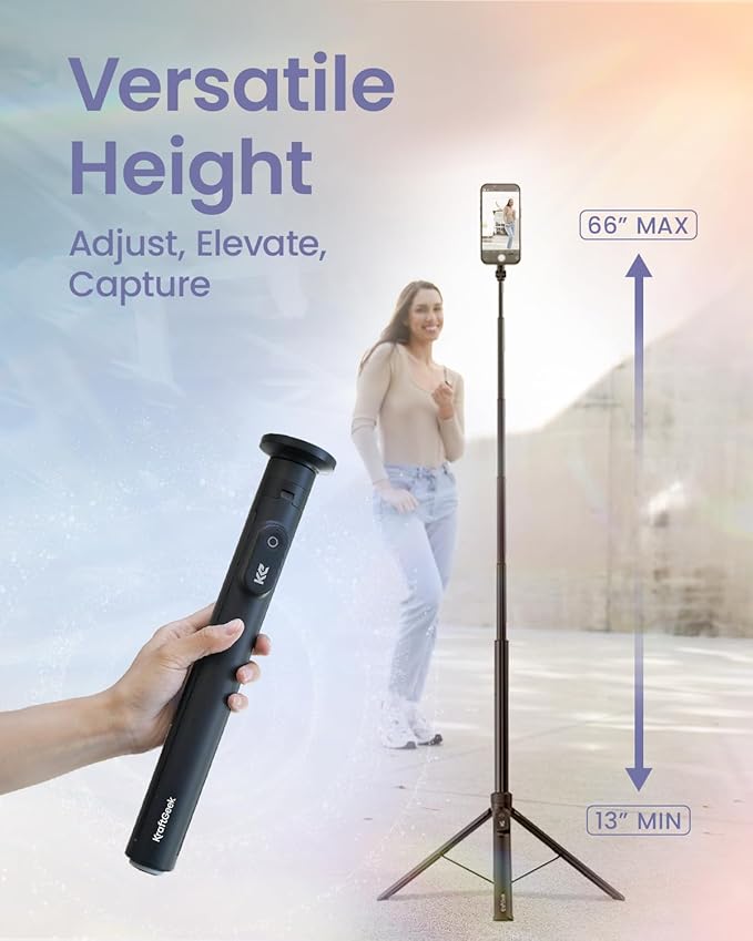 KraftGeek Magnetic Phone Tripod