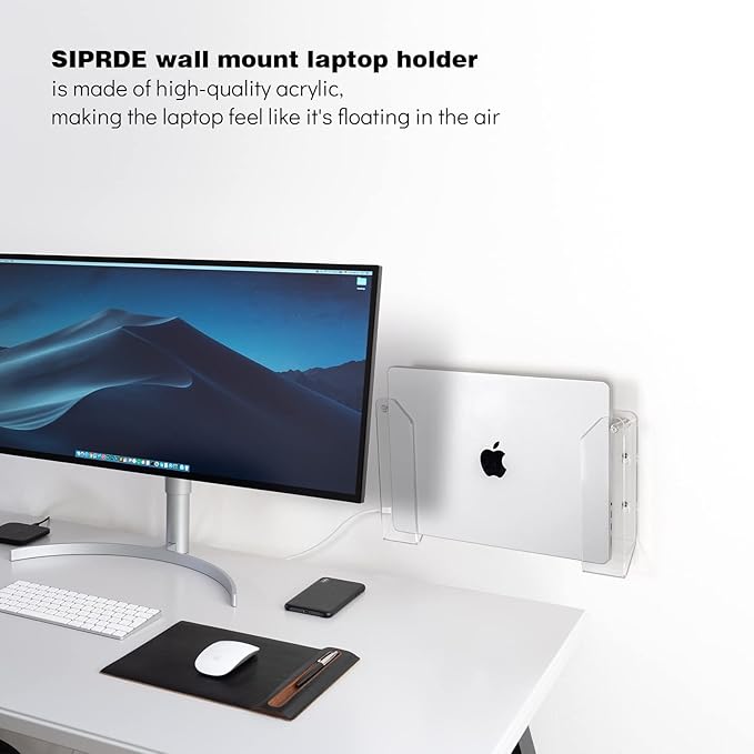 SIPRDE Wall Mount Laptop Holder