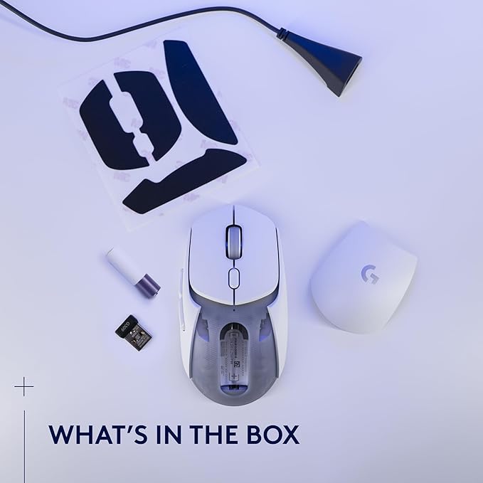 Logitech G309 Lightspeed Wireless Gaming Mouse, Lightweight, LIGHTFORCE Switches