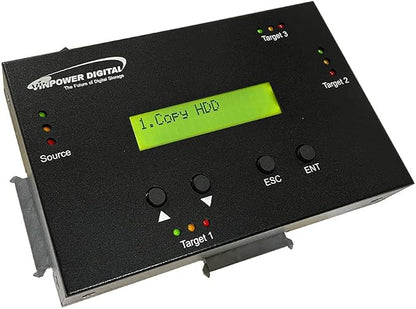 Vinpower 1 to 3 SATA 2.5" & 3.5" Hard Disk Drive/Solid State Drive Clone
