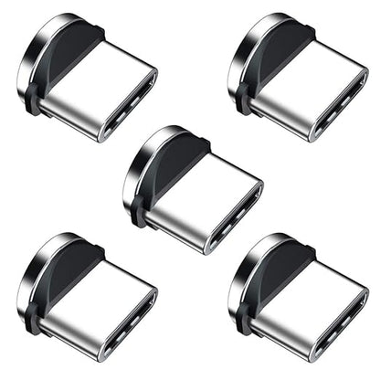 Ankndo Magnetic Connector Tip Heads USB C Adapter 360 Rotating Strong Phone
