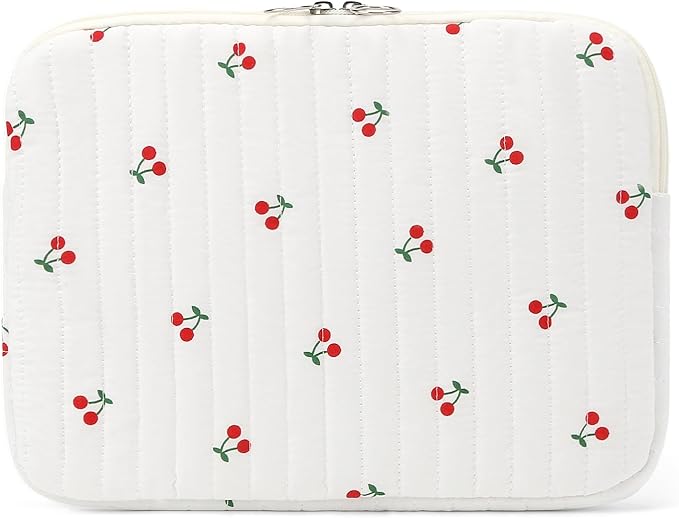 Puffy Laptop Sleeve 13-15.6 Inch Cute Quilted Laptop Protective Case Padded