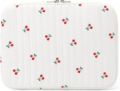 Puffy Laptop Sleeve 13-15.6 Inch Cute Quilted Laptop Protective Case Padded