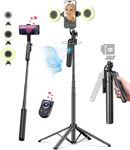 71” Auto Face Tracking Tripod for iPhone