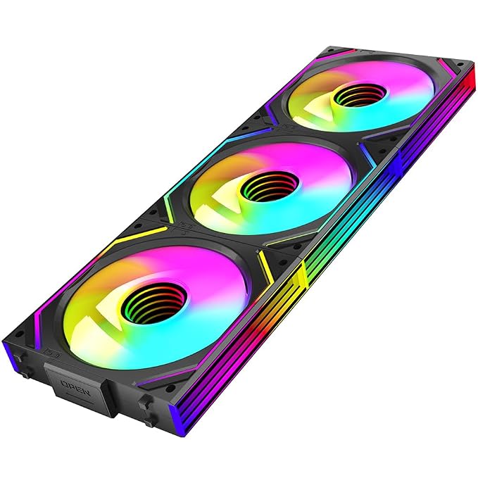 Jungle Leopard Interstellar V2 120mm Case Fan Infinity Mirror Module