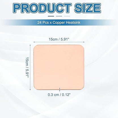 PATIKIL Copper Heatsink Pad Shims
