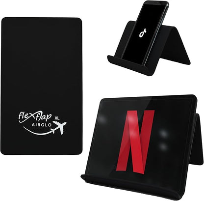 Airplane Travel Essentials for Flying Flex Flap Cell Phone Holder & Flexible
