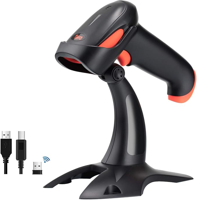 Tera Wireless 2D QR Barcode Scanner