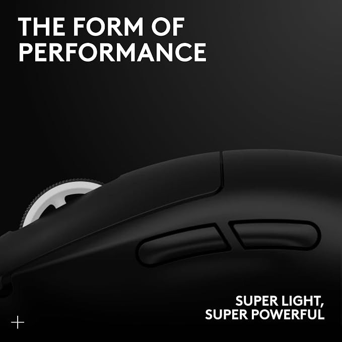 Logitech G PRO X SUPERLIGHT 2 Wireless Gaming Mouse, 60g Pro-Grade
