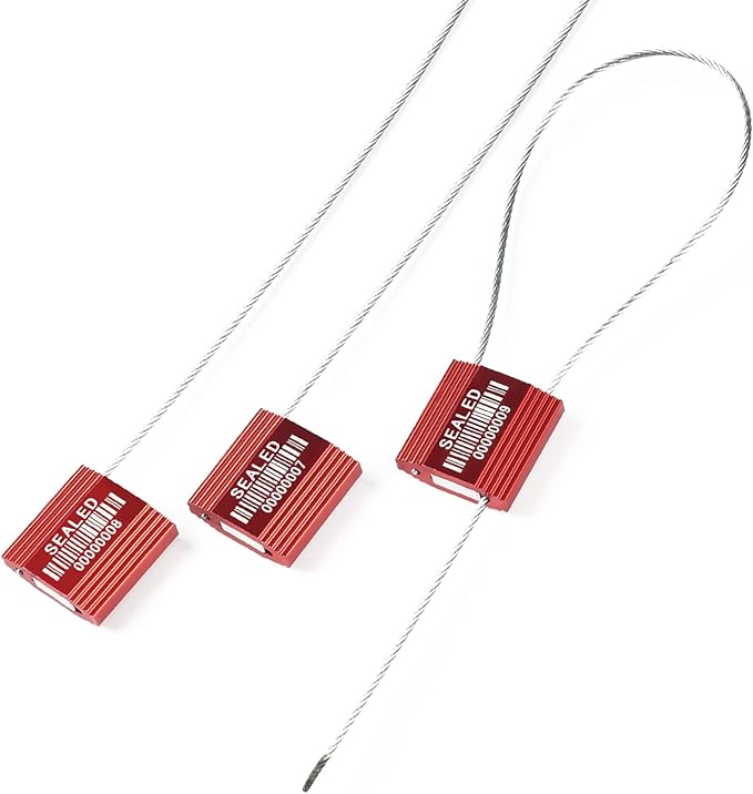 50 Red High Security Cable Seals