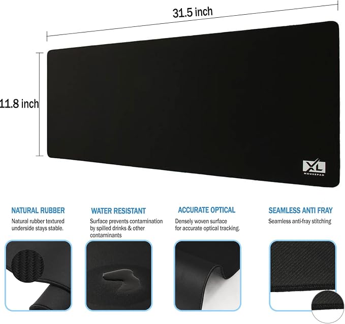 Large Extended Gaming Desk Mousepad
